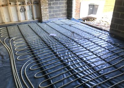 Under Floor Heating Installation